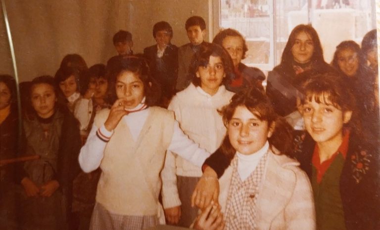 Παλιά φωτογραφία από κοινωνικές δράσεις των φροντιστηρίων Κίννικ